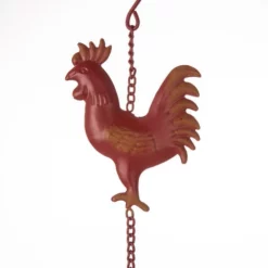 Enchanted Garden® 29" Rooster Wind Chime - Assorted Colors -Home N Garden Joy Sales JK82188RM 1