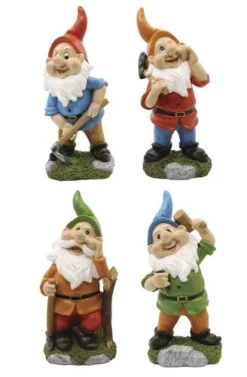 Enchanted Garden™ Polyester Working Gnome - Assorted Styles
