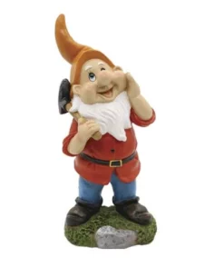 Enchanted Garden™ Polyester Working Gnome - Assorted Styles -Home N Garden Joy Sales LD60003A4 A2