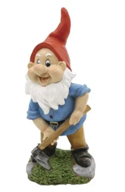 Enchanted Garden™ Polyester Working Gnome - Assorted Styles -Home N Garden Joy Sales LD60003A4 A3