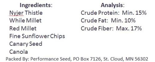 Enchanted Garden™ Gourmet Finch Wild Bird Food Seed - 8 Lb 8 Enchanted Garden™ Gourmet Finch Wild Bird Food Seed - 8 Lb - Image 6